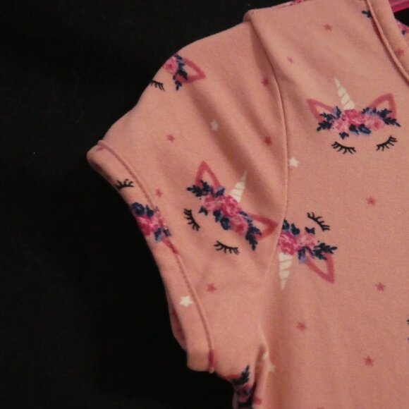 JENNA & JESSIE | 4T | Pink Short Sleeve Dress | Bow Neckline Back Design - Picture 3 of 16